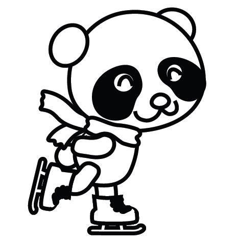 pandas colouring pages clipart panda  clipart images