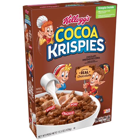 kelloggs cocoa krispies breakfast cereal original oz walmart