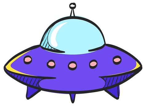 flying saucer clipart