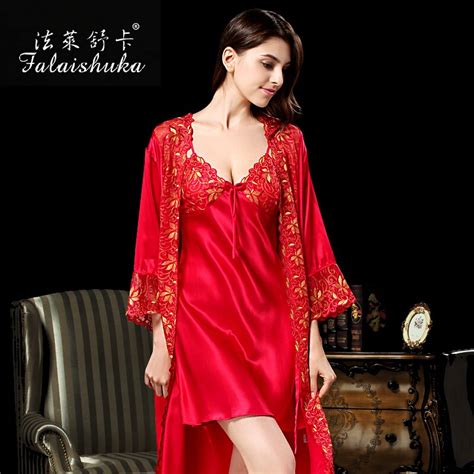 2017 Brand Women Plus Size 100 Pure Silk Sexy Red Embroidery Lace