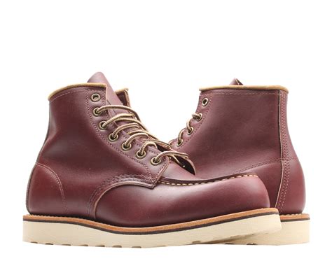 red wing red wing heritage    classic moc oxblood mens boots  walmartcom