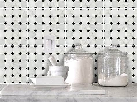 wall tile decals vinyl sticker waterproof wallpaper  etsy