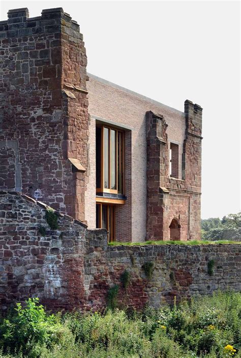 english castle preserves historic architecture  incorporates modern design