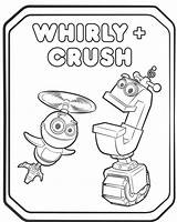 Rusty Rivets Kids Coloring Pages Crush Whirly Fun Afkomstig Nl Van sketch template