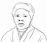 Harriet Tubman Coloring Drawing Color Pages Printable Clipart Animation Library Getdrawings Getcolorings Clip Popular sketch template