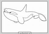 Orca Killer sketch template