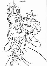 Pages Coloring Tiana Disney Princess Getcolorings Unique sketch template