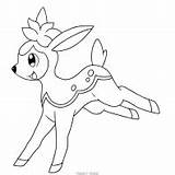 Deerling Pokemon Chandelure Fifth sketch template