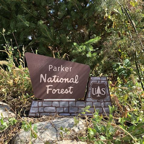 national forest usda forest service sign customizable etsy