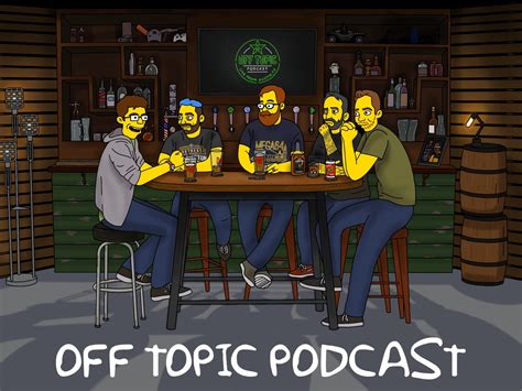 blade jogger on twitter drew the achievementhunt off topic podcast in thesimpsons style