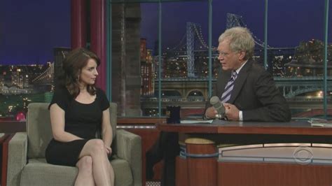 Tina Fey The Late Show With David Letterman 2008 04 24