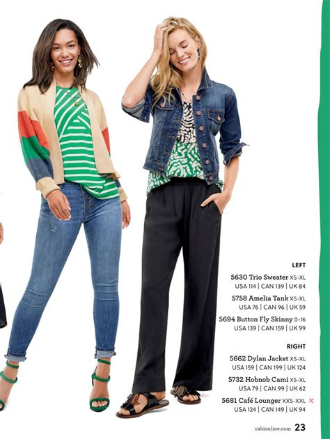 Cabi Spring 2020 Look Book Page 24 25 Cabi Outfits Cabi Clothes