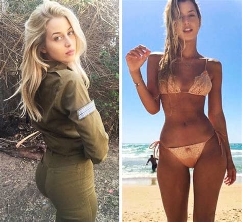 【画像】イスラエルの美人女性兵士、 制服 を脱いだらあまりにもエロすぎた… ポッカキット