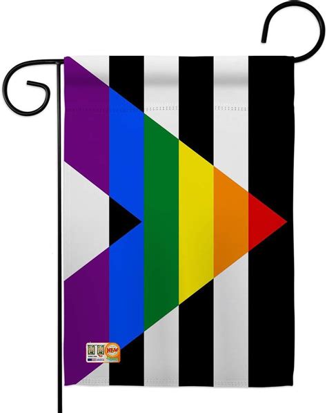 straight allies for equality garden flag support pride