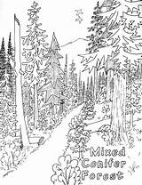 Coloring Nature Pages Kids Print Printable sketch template