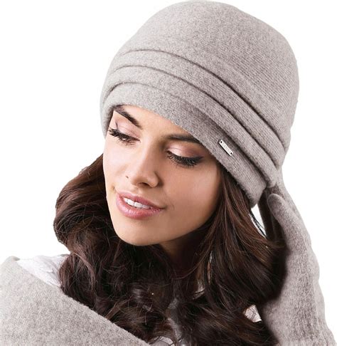 ciepla czapka damska zimowa kamea elegancka ceny  opinie ceneopl