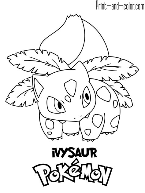 pokemon coloring pages print  colorcom