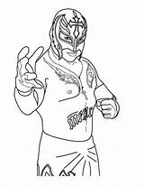 Mysterio Wrestling Smackdown Doghousemusic sketch template
