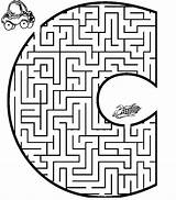 Coloring Maze Labyrinths Odd Coloringhome Part Laberintos Abecedario Mazes Sgaguilarmjargueso Educando sketch template