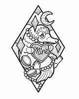 Beasts Niffler Tierwesen Phantastische Harry Tattoo Wo Newt Wonder sketch template