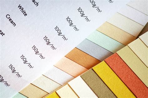 print paper types  paper stocks      vary