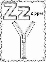 Sheet Color Preschool Letter Zipper Worksheet Coloring Craft Worksheets Teacherspayteachers sketch template