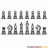 Chess Schachfiguren Pieces Malen Ausmalbilder Scacchi Pezzi Schach Malvorlage Malvorlagenkostenlos Clipartsfree Nächstes sketch template