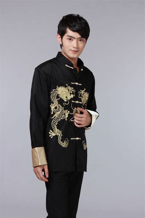 chinese traditional coat mens satin jacket size  xl  tops  novelty special