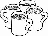 Coffee Clip Mug Cliparts Mugs sketch template
