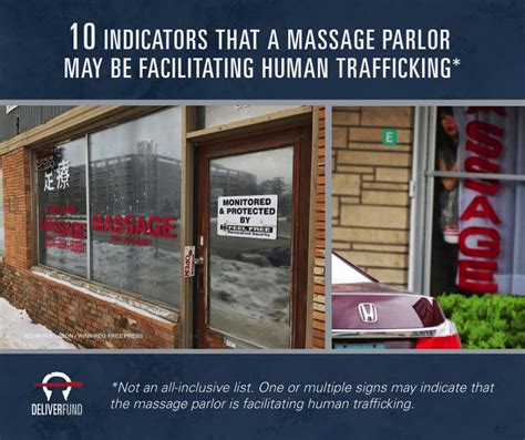 10 Signs Of Human Trafficking In Massage Parlors