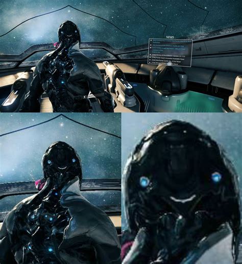 Excalibur S Face Is Very Cute Creepy Warframe