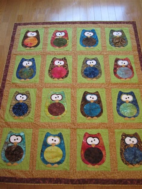 adorable owl quilt owl quilts