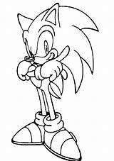 Sonic Hedgehog Ausmalbilder Colorir Exe Coloringtop Malvorlagen Raskrasil Dibujar sketch template