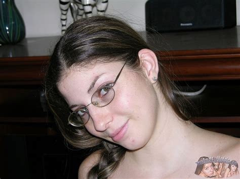Upskirt Glasses Wearing Nerdy Teen Photo Gallery Porn