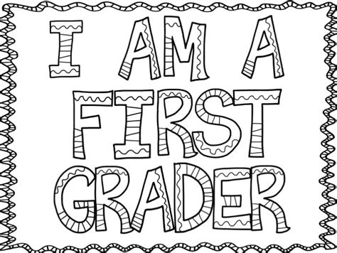 grade coloring page coloring pages