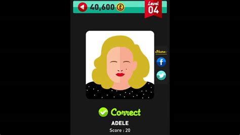 icon pop quiz famous people level 4 complete answers