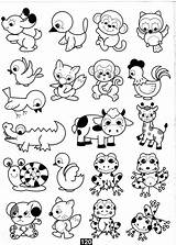 Desenhos Bichinhos Fofos Schattige Kleurplaten Colorir Animales Animal Dieren sketch template