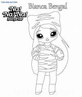 Colorear Coloriages Wonder Doll Bianca Bengal sketch template
