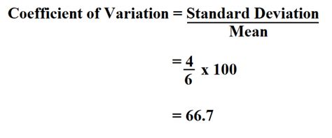 calculate coefficient  variation