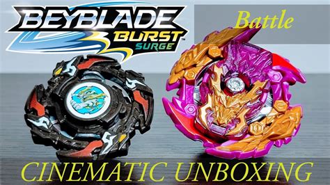 beyblade burst surge cinematic unboxing test battle zone balkesh   wraith driger