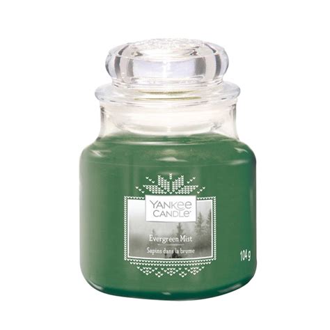 yankee candle classic small jar evergreen mist