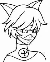 Miraculous Ladybug sketch template