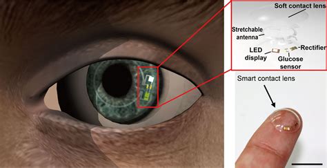 graphene based glucose monitoring contact lens comfortable enough to wear