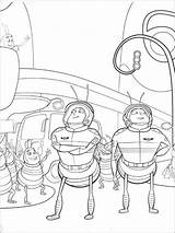 Bee Movie Coloring Pages Recommended sketch template