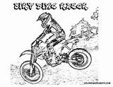 Motocross Dirtbike Ausmalbild Motorrad sketch template