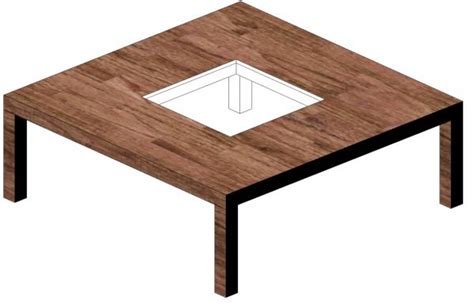 revitcitycom object  square table