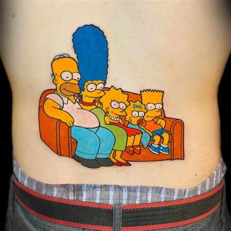 53 Tatuajes De Los Simpson Que Te Volaron La Cabeza • 2024