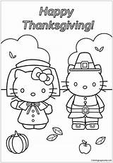 Hello Daniel Kitty Dear Pages Coloring Thanksgiving Color Online sketch template