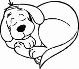 Clifford Coloring Dog Red Big Pages Puppy Sleep Animal Cartoon Getcolorings Printable Wecoloringpage Color Marvelous Getdrawings Sheets Choose Board Print sketch template
