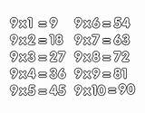 Multiplicar Multiplication Taula Colorir Moltiplicazione Tavola Coloriage Tablas Colorier Dibuix Imprimir Dibuixos Tabuada Letras Taules Acolore Coloritou Numeros sketch template